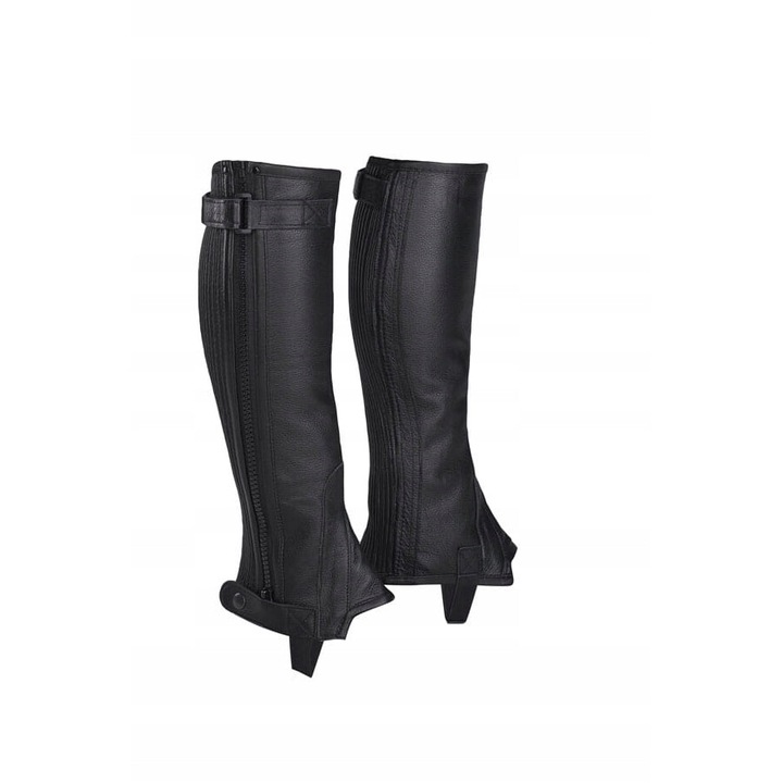 Set 2 aparatori, START, Piele naturala, Negru