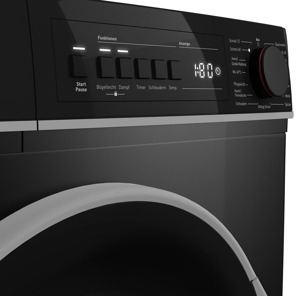 Masina de spalat Sharp ESBRO814BA, 8 kg, 1.400 rpm