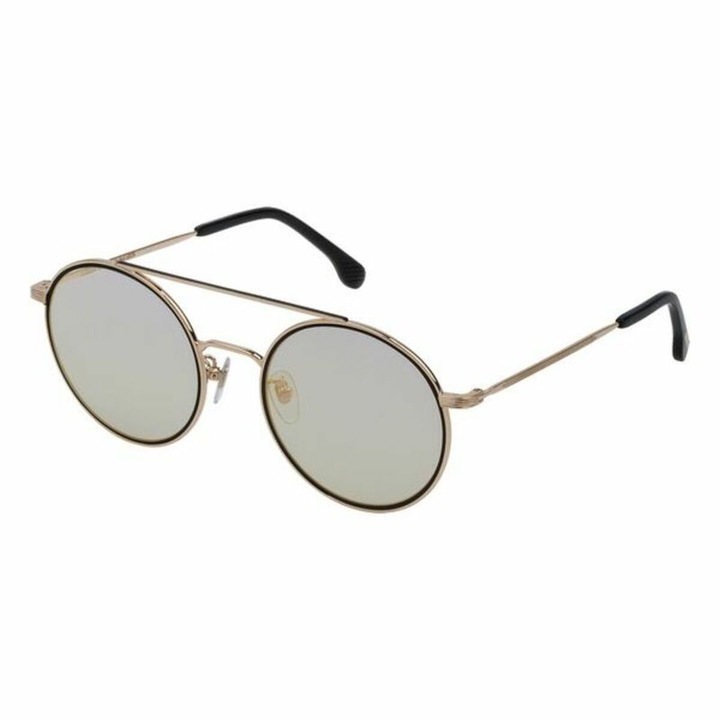 Ochelari de soare unisex Lozza, auriu/negru, 53mm