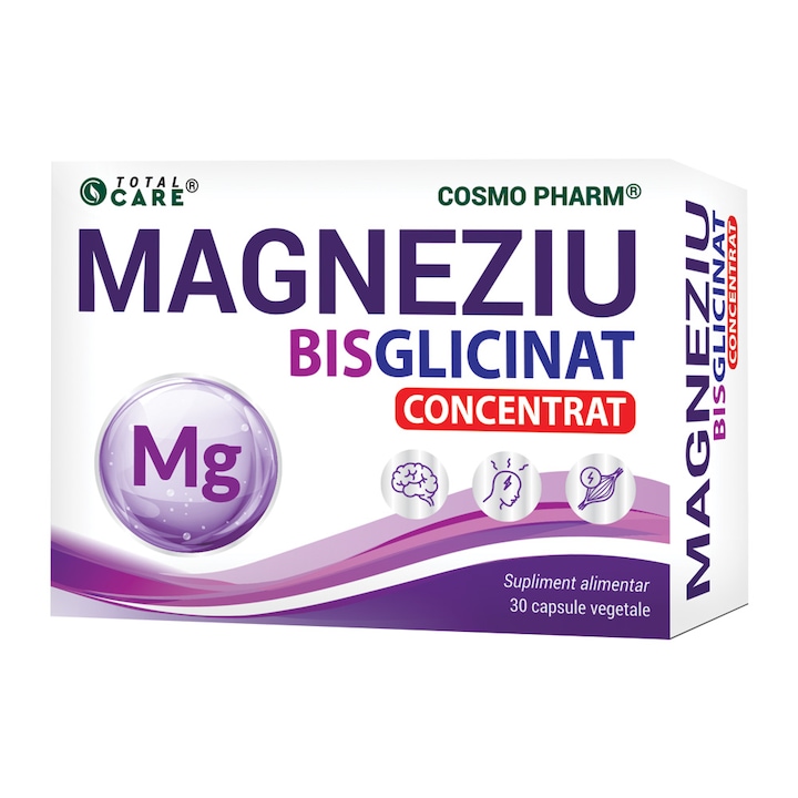 Magneziu Bisglicinat, Cosmo Pharm, 30 capsule