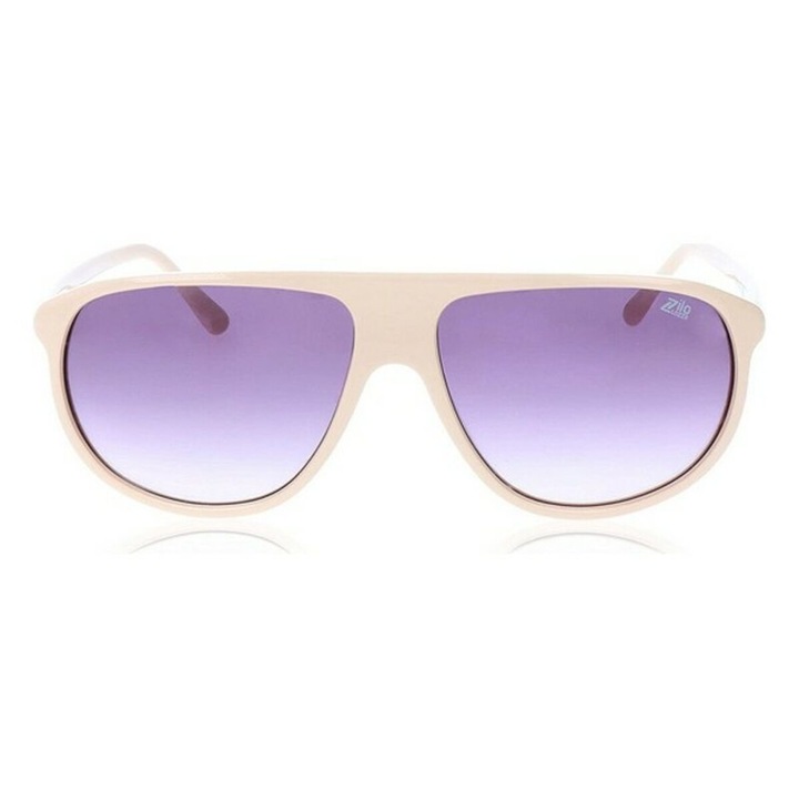 Ochelari de soare unisex, Lozza, Plastic, Polarizat, Protectie UV, Alb