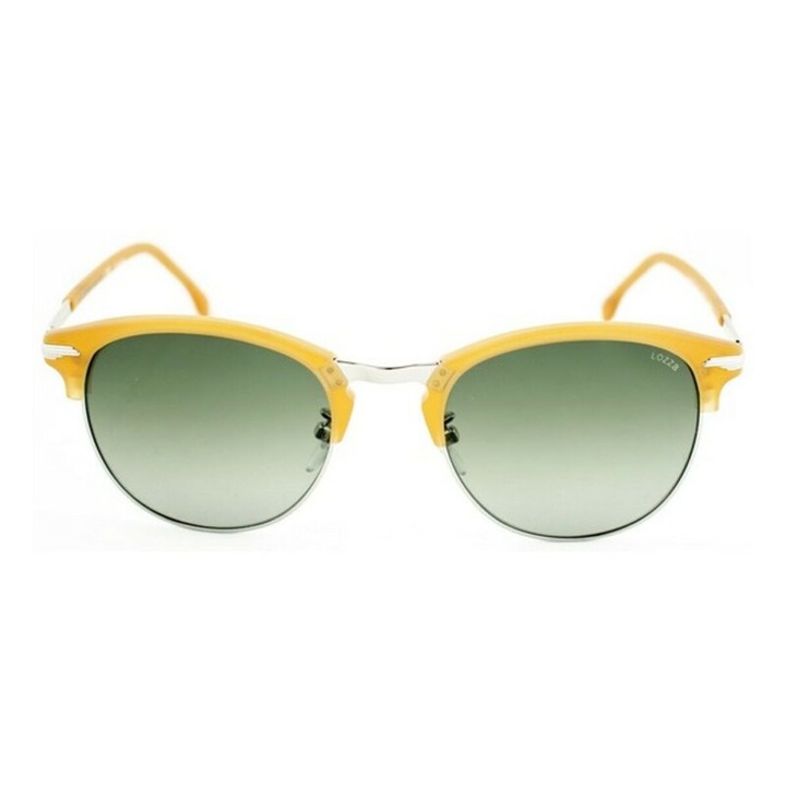 Ochelari de soare barbati, Lozzaq, Plastic, Polarizat, Protectie UV, Galben/Verde