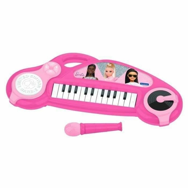 Lexibook Barbie elektronikus zongora, műanyag, 24 billentyű, +3 év