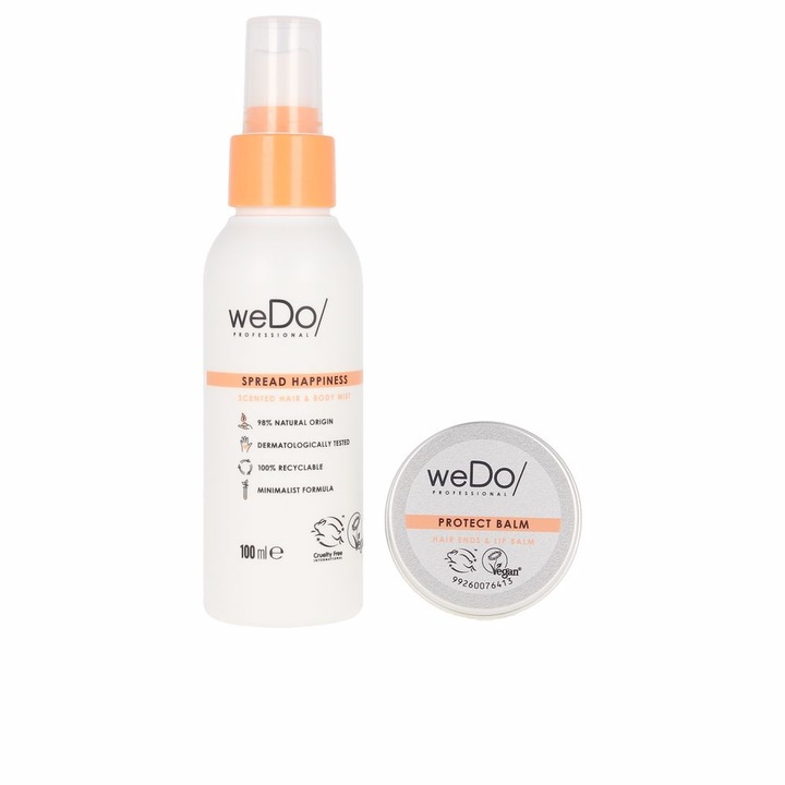 Set tratament Ex Nihilo WEDO PACK MADRE TIERRA, spray corp si par 100ml, balsam hidratant 25g