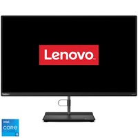 Sistem All-in-One Lenovo ThinkCentre neo 30a 27 Gen 4 cu procesor Intel Core i5-13420H pana la 4.6 GHz, 27", Full HD, IPS, 8GB DDR4, 512GB SSD M.2 2280 PCIe 4.0x4 NVMe, Intel UHD Graphics, No OS, Raven Black, 3Y Onsite upgrade