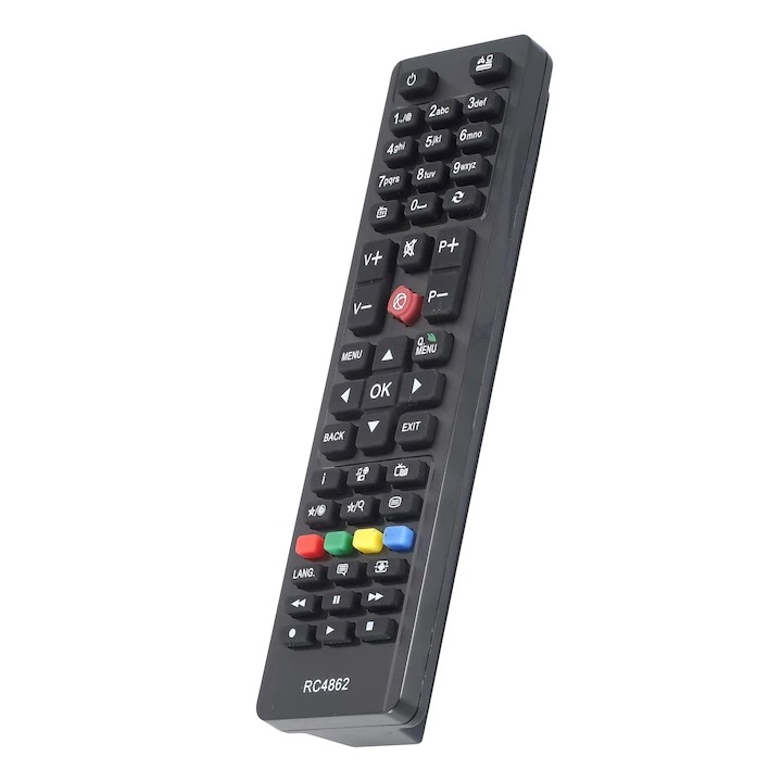 GSC TV дистанционно управление, Telefunken съвместимо, RC4862, D39F275M3C, L39F197N3C, L42F243B3C-3D, L55F243B3C, L65F243M3C