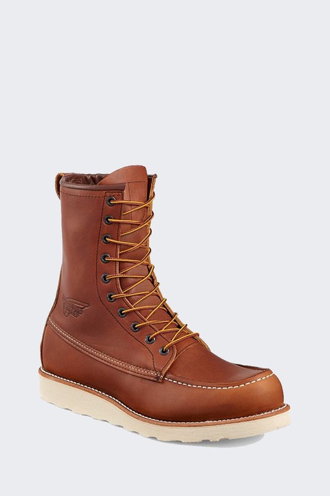 Ghete dama Carhartt Traction Tred, piele naturala, antiderapante, maro, 41.5 EU