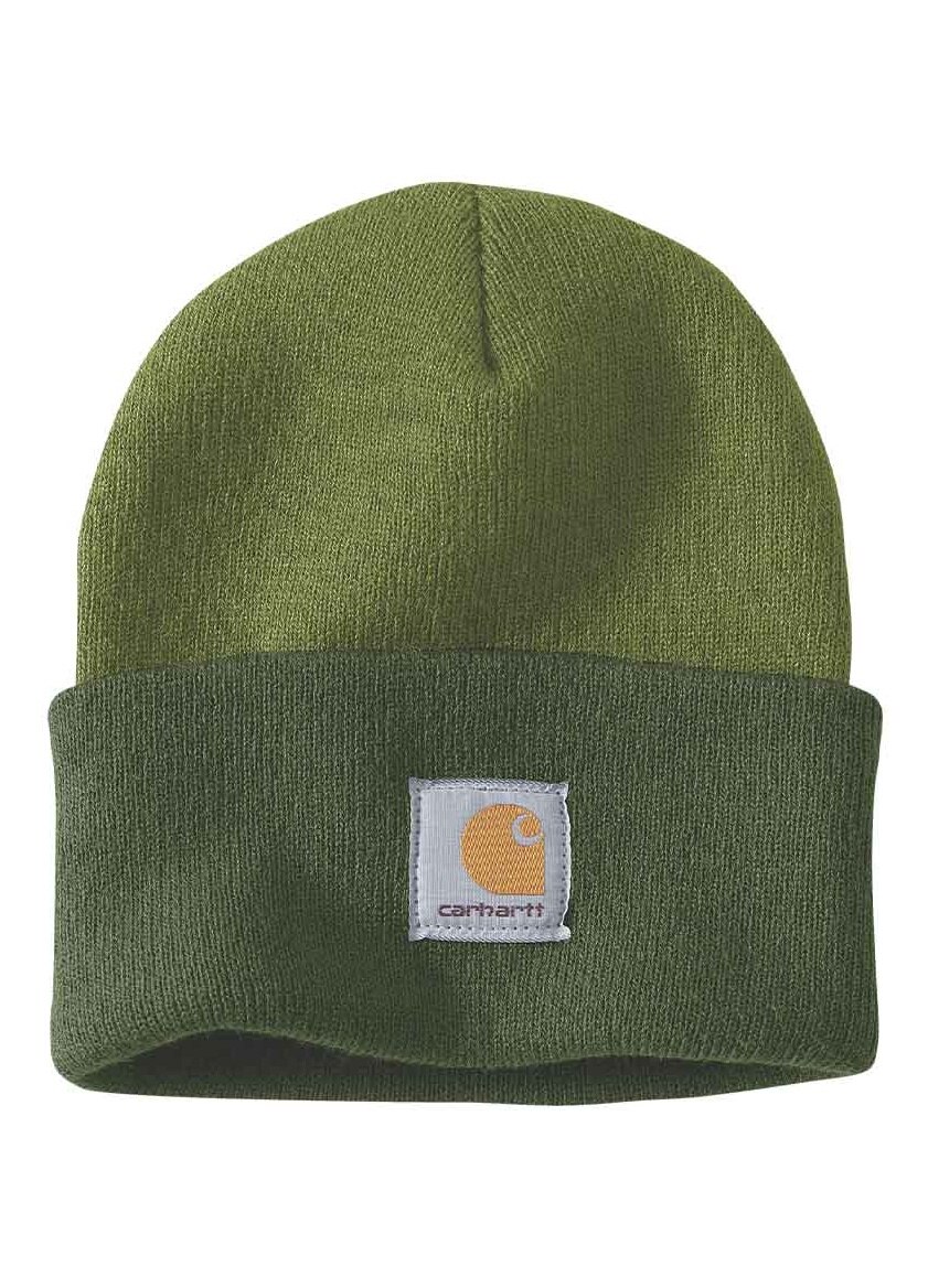 sacai carhartt WoolKnit Beanie ダークグリーン Caciula CARHARTT Knit Cuffed Beanie, Verde Light Moss, Marime