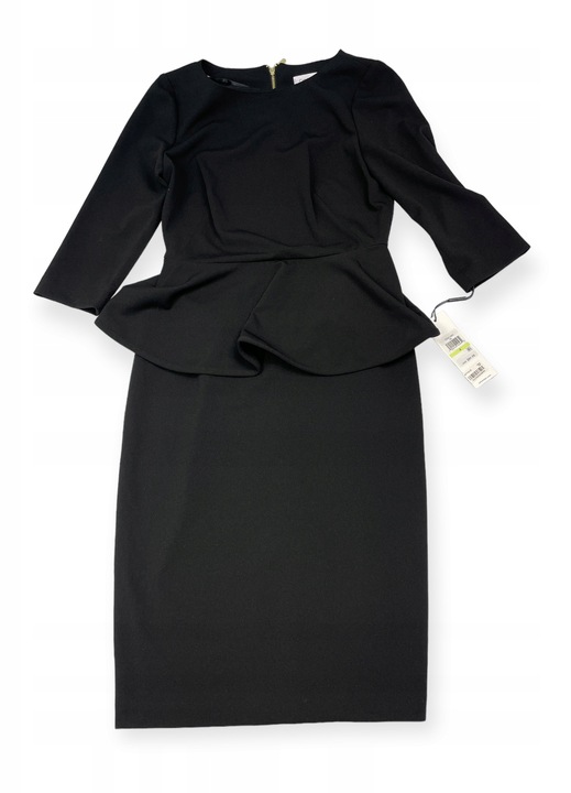 Rochie creion de dama eleganta CALVIN KLEIN, Poliester, Negru, S INTL