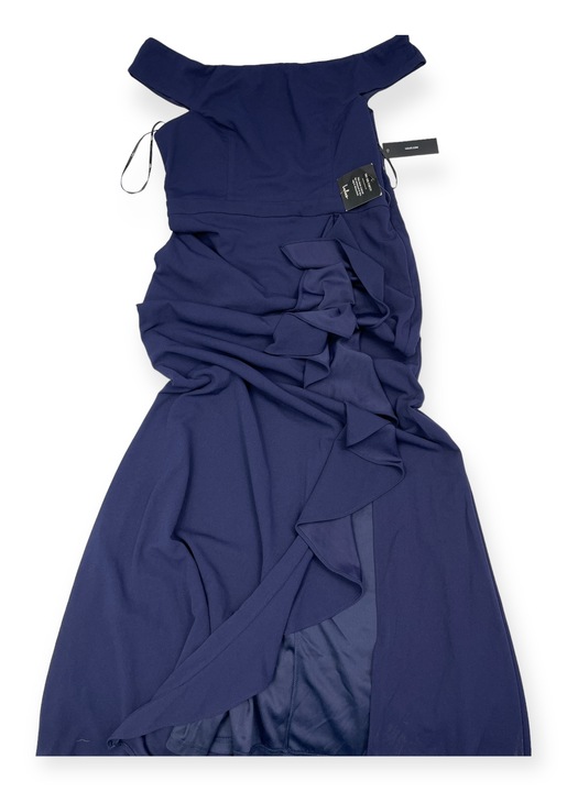 Rochie lunga de dama, bleumarin LULUS, Poliester, XL INTL