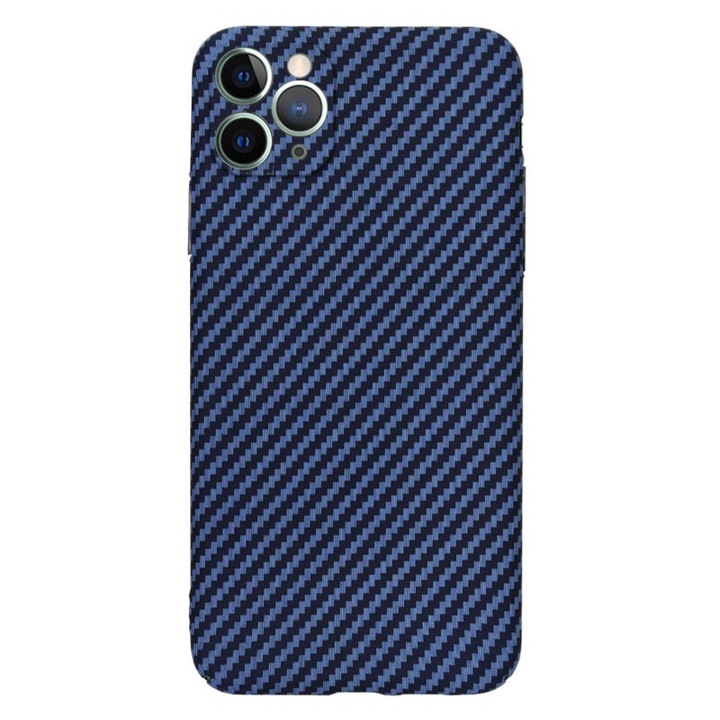 Калъф за Apple iPhone 11 Pro Max, Techsuit, Carbonite FiberShell, Turquoise