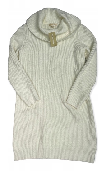 Rochie de dama tricotata MICHAEL KORS, Acril, Alb, L INTL