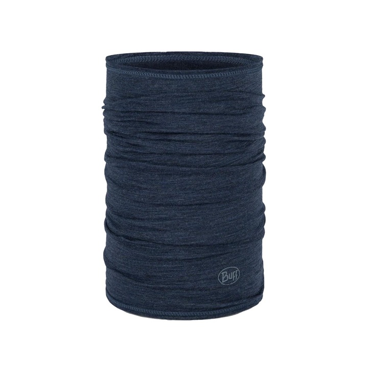 Bandana unisex, Buff Merino Light, albastru, OFA