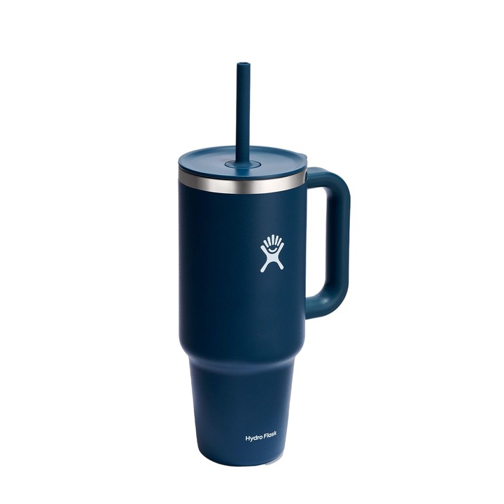 Cana termos Hydro Flask, Otel inoxidabil, 1183 ml, Albastru