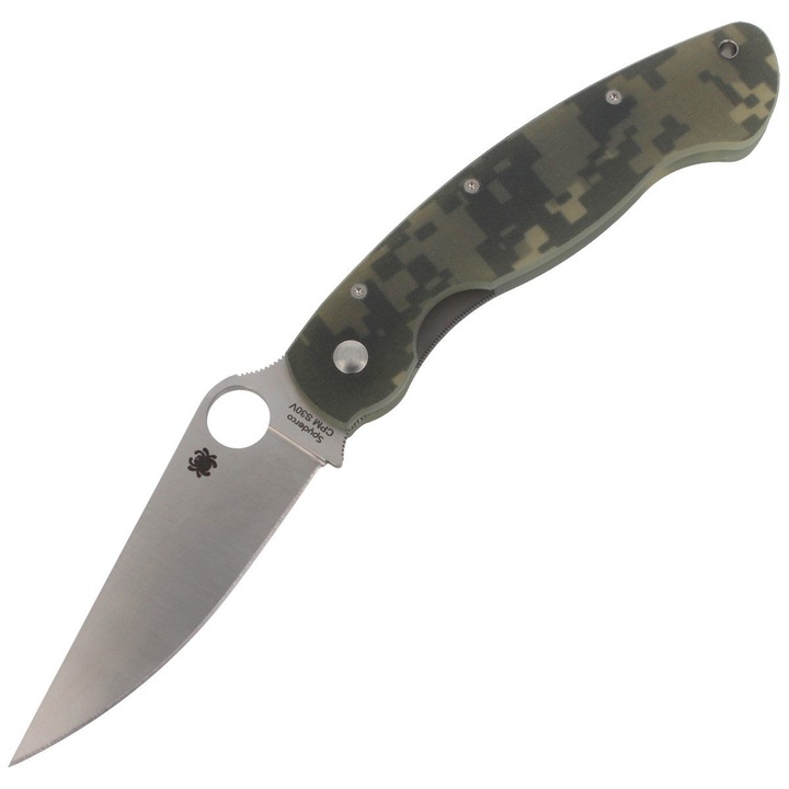 Cutit Pliabil, Spyderco, C36Gpcmo, Material Lama Cpm S30V, Lungime Totala 242,0 Mm, Lungime Lama 102,0 Mm, Maner G-10 In Camuflaj Digital, 242 Mm X 102 Mm X 3,7 Mm, Multicolor