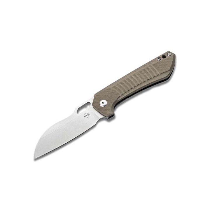 Cutit BOKER PLUS Swoopy NitroV, lama Wharncliffe Nitro-V, maner G10