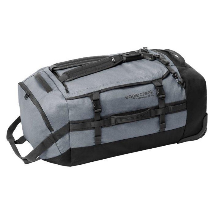 Geanta de voiaj Eagle Creek Cargo Hauler Roll, 110L, Charcoal, 77x34x38cm
