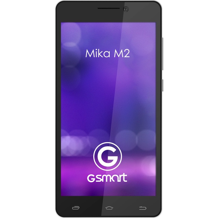 Telefon mobil Gigabyte GSmart Mika M2, Dual SIM, Black/White