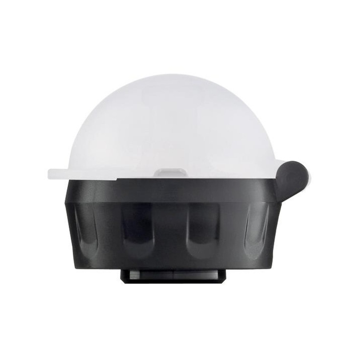 Capac complet pentru sticla SIGG KBT, plastic, alb/negru, compatibil 0.3L/0.4L