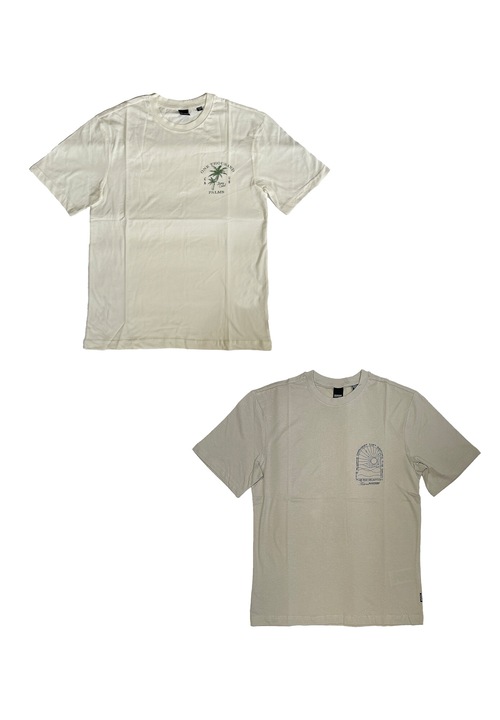 Only&Sons férfi póló szettek, Fehér/Szürke