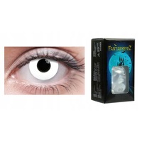 Lentile de contact colorate, M IMPORT White, 14.1 mm, Alb