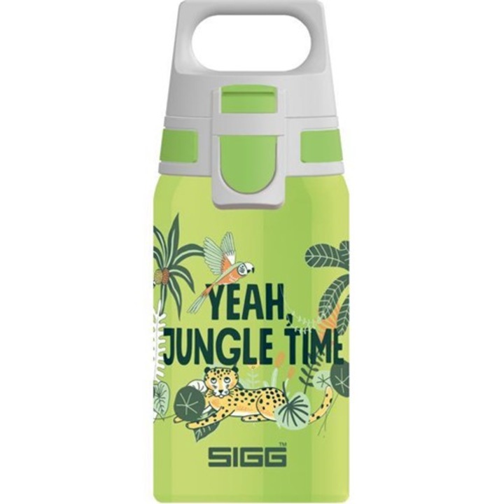 Бутилка SIGG Shield One Jungle 0.5L, неръждаема стомана, 18.4x7.3cm, 158g