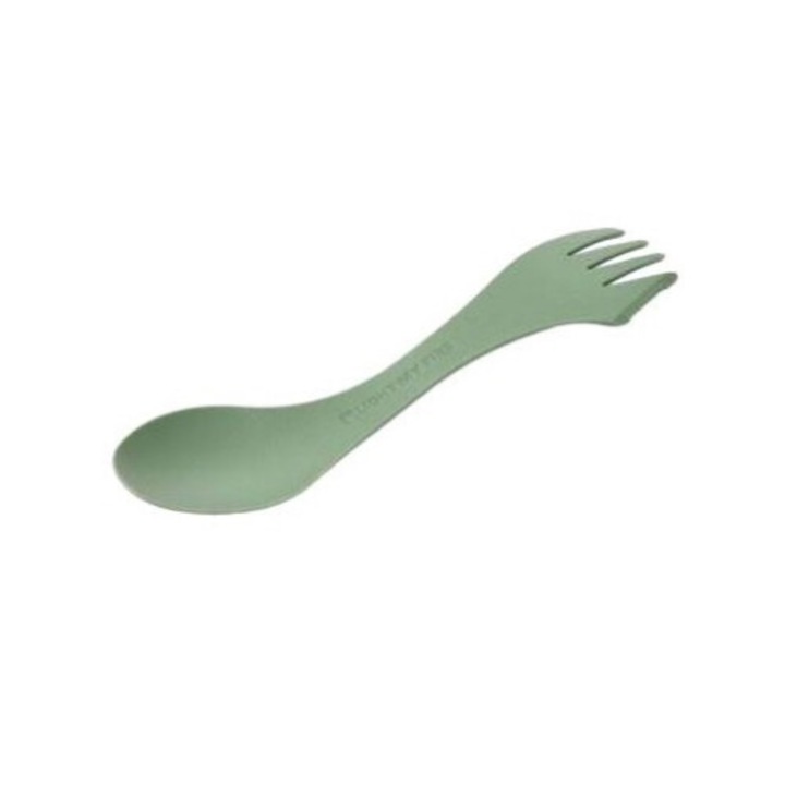 Tacam Camping, Light My Fire, Spork O BIO, biodegradabil, Verde, 170x37x15mm