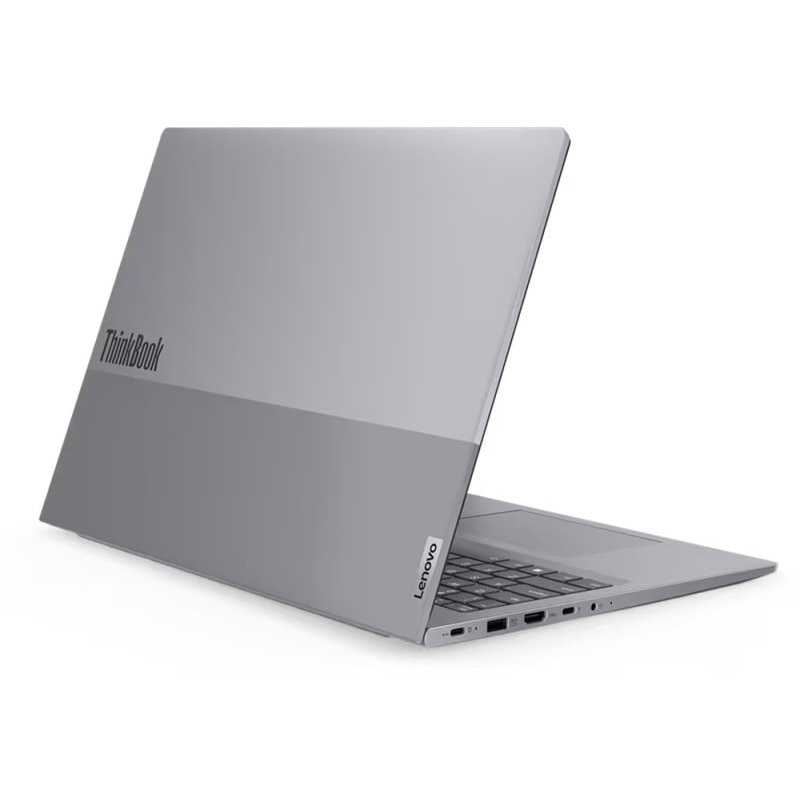 Laptop Lenovo 16'' ThinkBook 16 G6 IRL, WUXGA IPS, Procesor Intel® Core™ i5-1335U (12M Cache, up to 4.60 GHz), 64GB DDR5, 4TB SSD, Intel Iris Xe, No OS, Arctic Grey