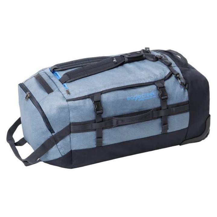 Geanta de voiaj Eagle Creek Cargo Hauler Roll Duffel, 110L, albastru glacier, 77x34x38cm