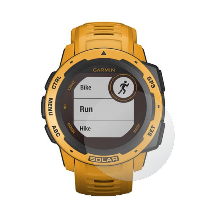 Set 4X Folie Protectie Ecran Folie24, pentru Garmin Instinct, 2X Ultra-Clear + 2X Mate, Adezive, Flexibile cu Auto Regenerare