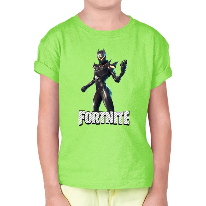Gyerek rövid ujjú póló OPT Fortnite Oblivion, Mentazöld