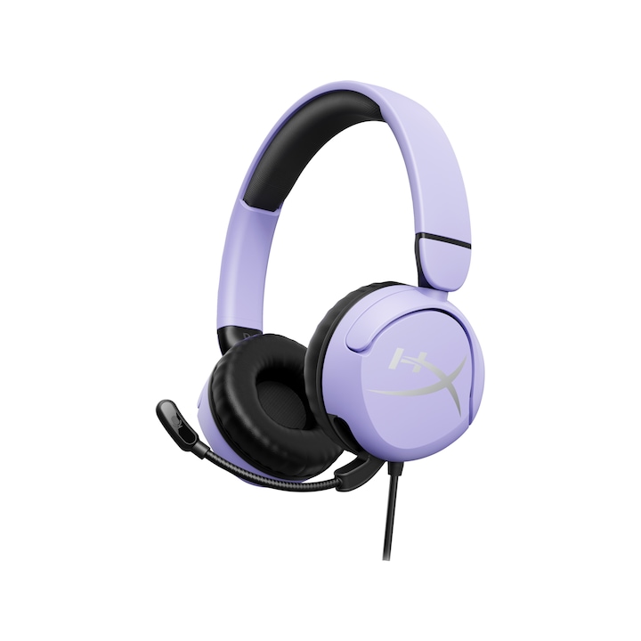 Геймърски слушалки HyperX Cloud Mini - Lavender HX-HEAD-7G8F5AA