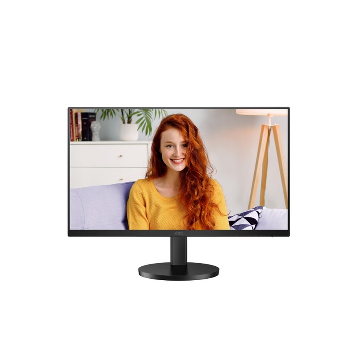 Monitor AOC U27B3AF, 27" IPS WLED, 3840x2160@60Hz, 4ms GtG, 300cd m/2, 1000:1, 50M:1 DCR, Adaptív szinkron, FlickerFree, Blue Light Tech. Soft., 2WxHDMI, Tilt, 2WxHDMI, Adjust , DP U27B3AF