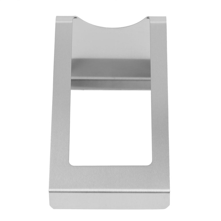 Rozsdamentes acél bortartó, robusztus kialakítás, rozsdaálló, 1 palack