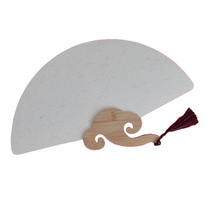 Evantai, hartie de orez, nescris, caligrafie chineza pictura creatie, decor, crem