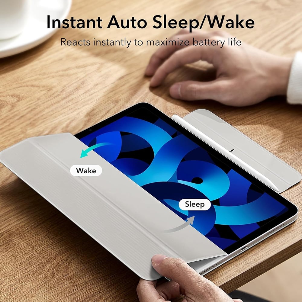 Husa pentru Apple iPad Air 11 (2024) / Air (2022) / Air (2020) / Pro 11 (2018), ESR, Rebound, Alba