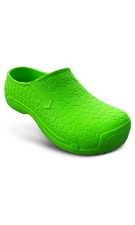 Papuci Dry Walker Hex Close Lemon Green, Verde volt