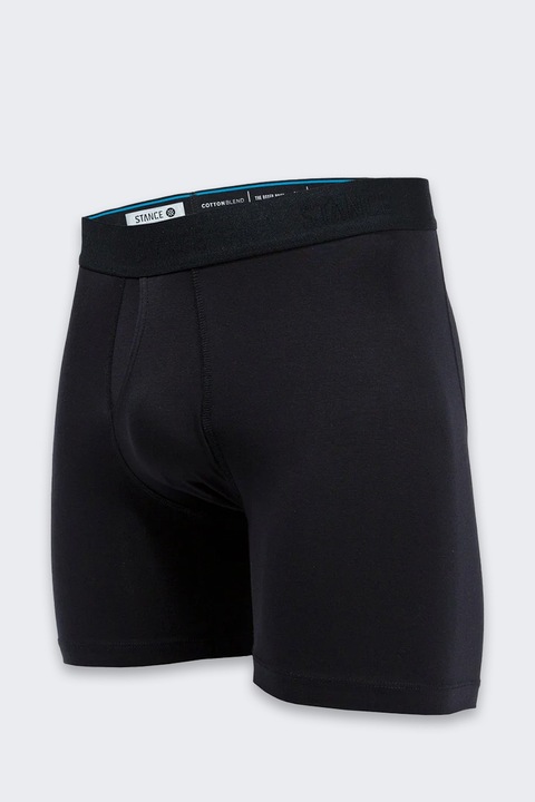 Боксерки Stance, памучни, черни, Черен