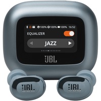 Casti In-Ear JBL Live Buds 3, Hi-Res, Smart Case, True Adaptive NC, Autonomie 40H, Multi-point, IP55, Albastru