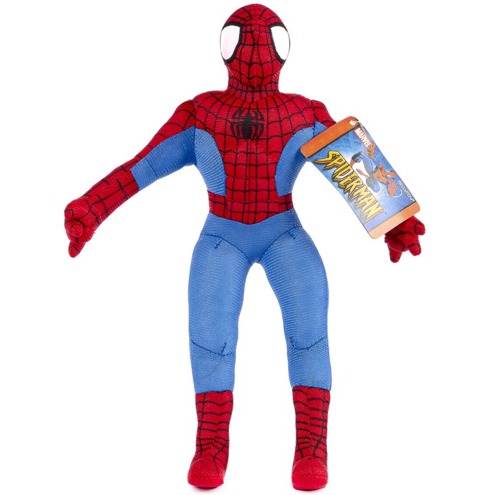 Plüss játék, Mis Gustaw, Pókember, 30 cm, Bosszúállók