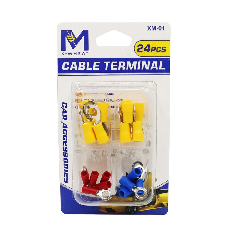 Set terminale cu orificii izolate 24 buc XM-W10590 6900902900030