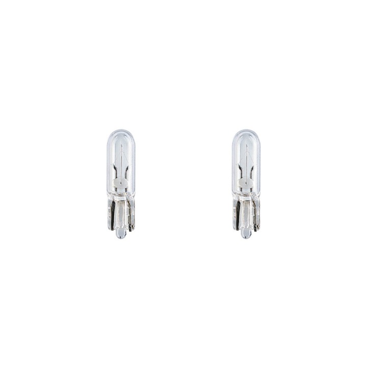 Set de 2 lampi cu halogen T5, 12V, alb, XM-W04778-3