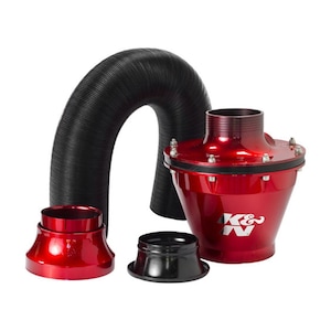 Kit introducere aer auto, model Apollo Cis, negru-rosu, 70mm, 0.878kg
