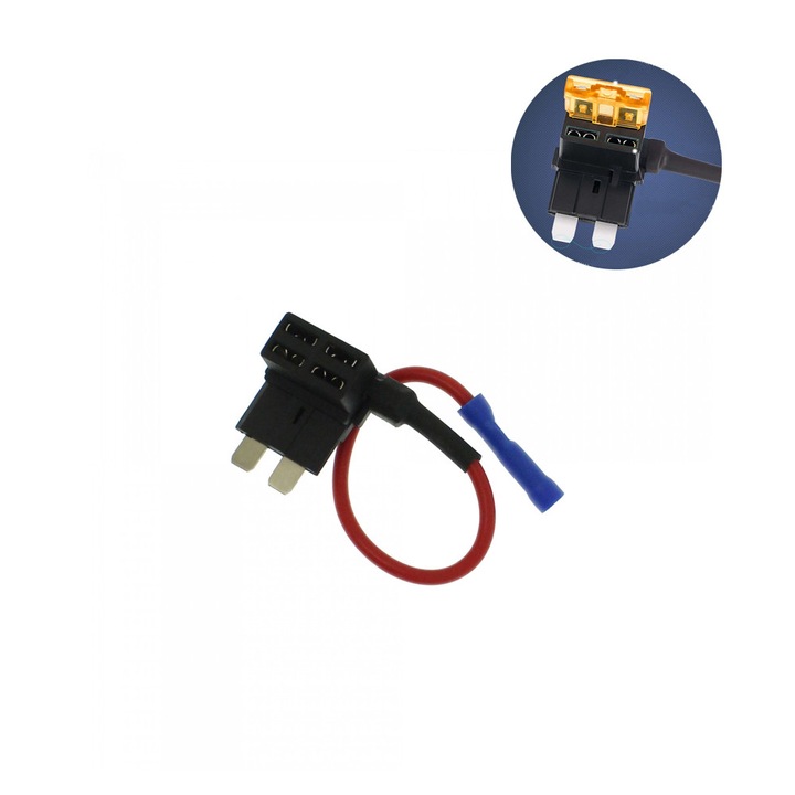 Klephtes reumatos pentru asfaleiotheke standard 12/24V, 16.2x2.8x1.3cm, pentru motosiklete si autovehicule