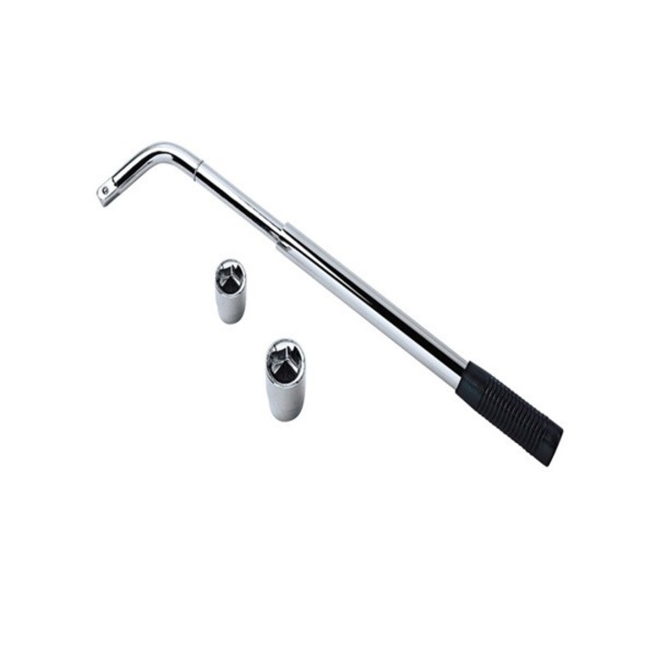 Cheie telescopica extensibila 35-53cm cu 2 capete 17-19mm/21-23mm