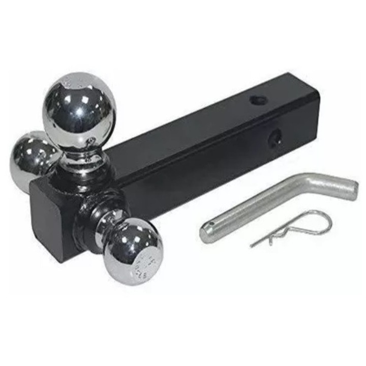 Baza sterica pentru bile, Metal, 1-7/8'', 2'' si 2-5/16'', 32x20x12cm, 5.6kg, Negru/Argintiu