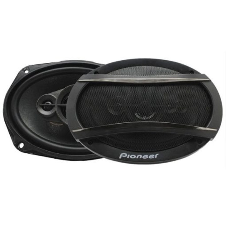 Subwoofer automat, Pioneer, 1200W, 6"x9", 36x12x28cm, 2.585kg, Negru