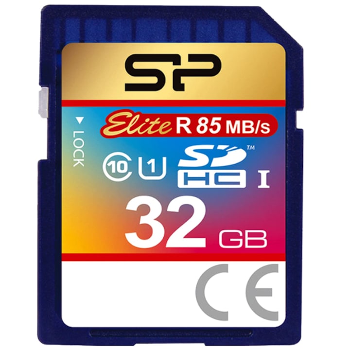 Card de Memorie Silicon Power SDHC SP 32GB CL10 UHS-I U1