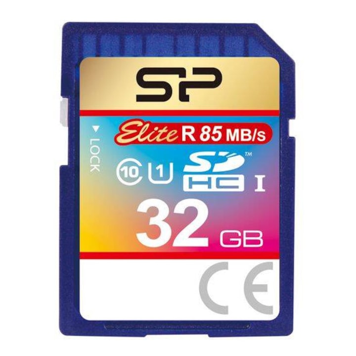 Card de Memorie Silicon Power SDHC SP 32GB CL10 UHS-I U1