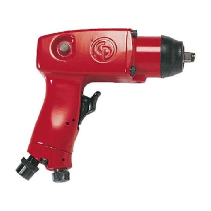 Masina de insurubat cu impact, pneumatica, tip pistol, cap patrat 3/8", priza aer 1/4", cuplu maxim 102Nm, Chicago Pneumatic CP721